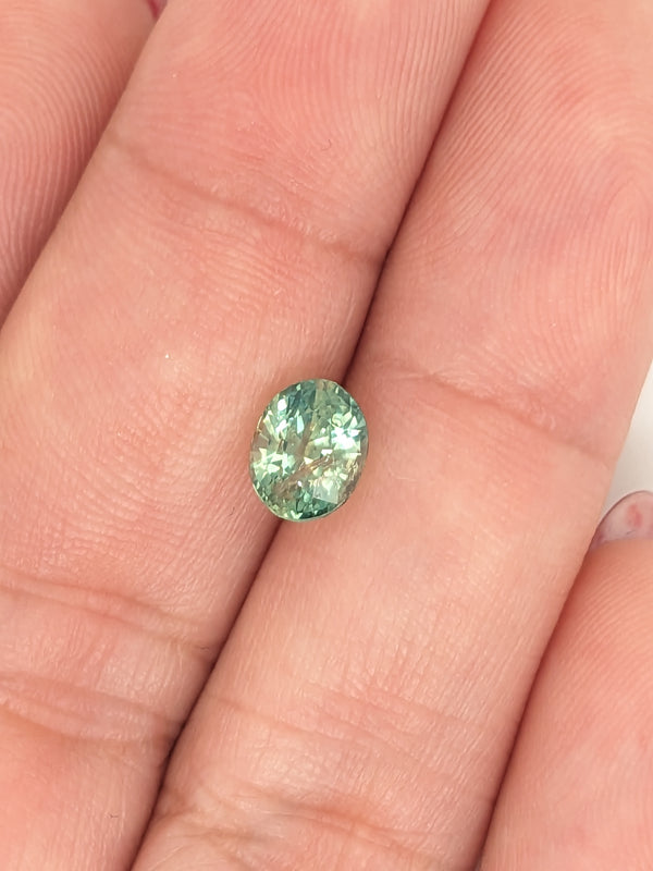 1.77ct Teal Sapphire Oval