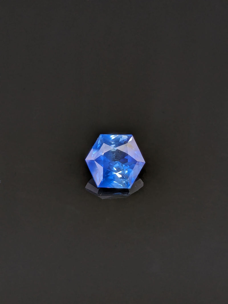 1.90ct Blue Sapphire Hexagon