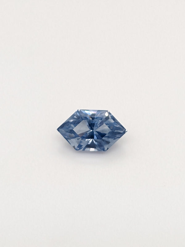 2.30ct Blue Sapphire Elongated Hexagon