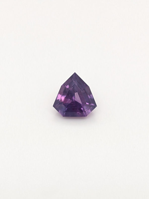 2.04ct Purple Sapphire Shield Cut