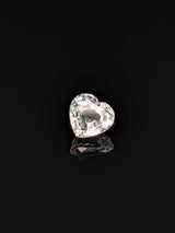 1.92ct White Sapphire Heart Shape