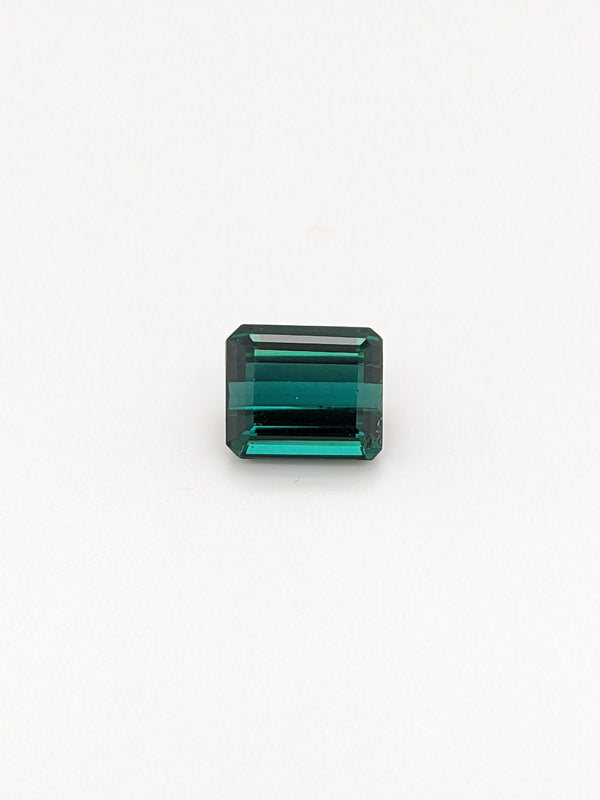 3.66ct Indicolite Tourmaline Emerald Cut