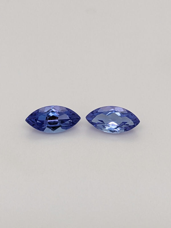 1.75ctw Tanzanite Marquise Matched Pair