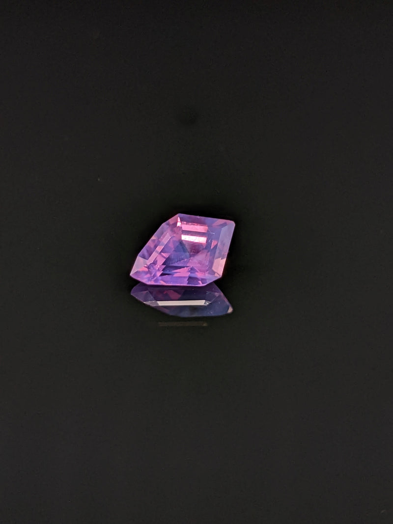 0.91ct Purple Sapphire Kite Shape
