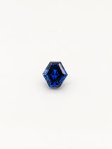 1.01ct Blue Sapphire Elongated Hexagon