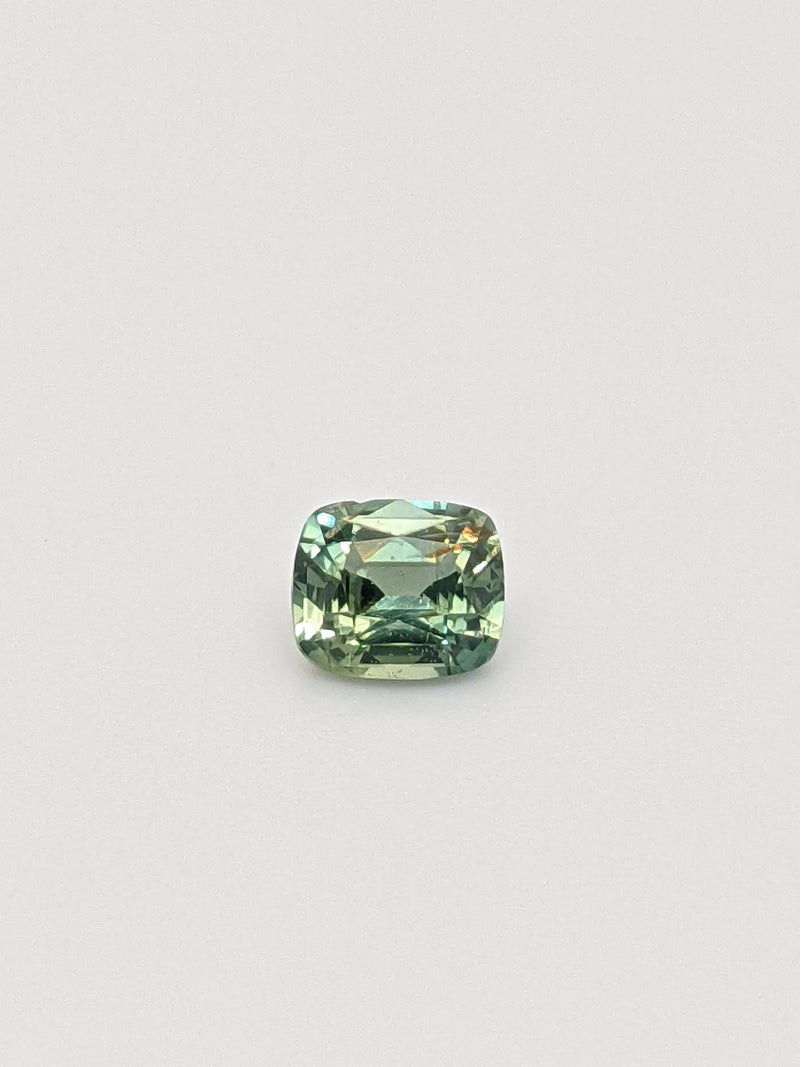 0.81ct Mint Sapphire Cushion Cut