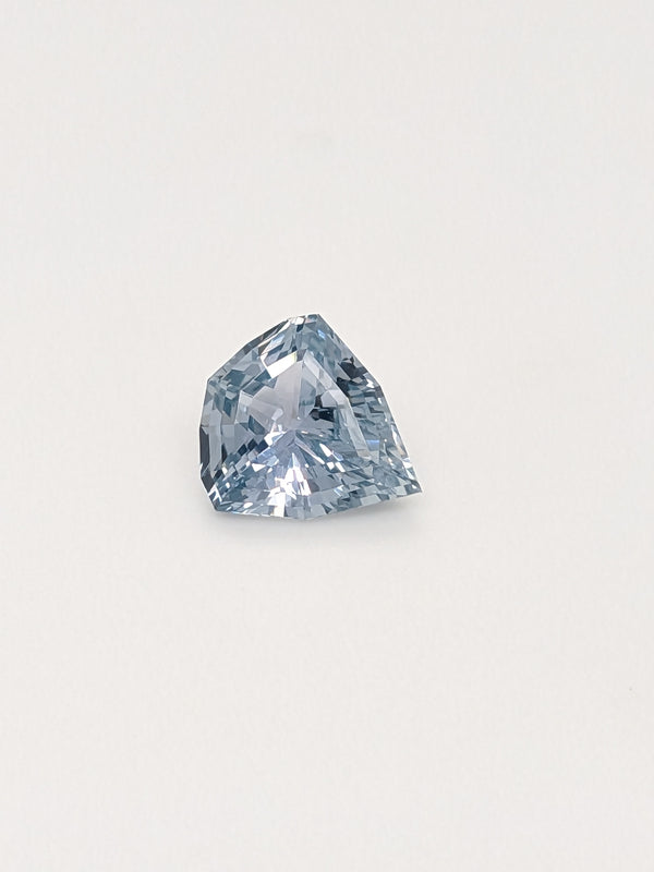 3.04ct Grey Sapphire Geometric Cut