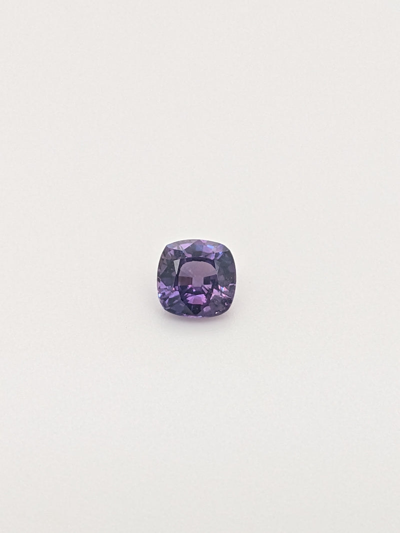 0.72ct Purple Sapphire Cushion Cut