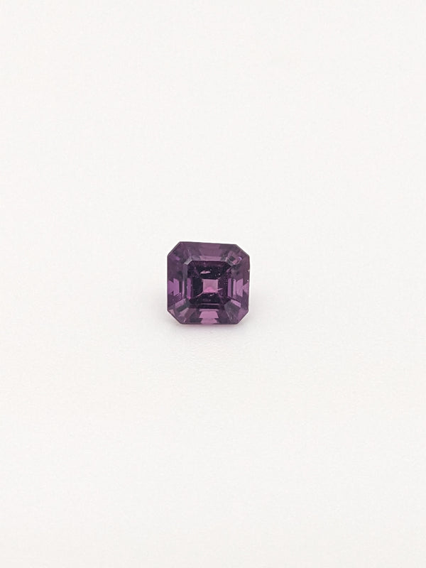 0.61ct Purple Sapphire Asscher Cut