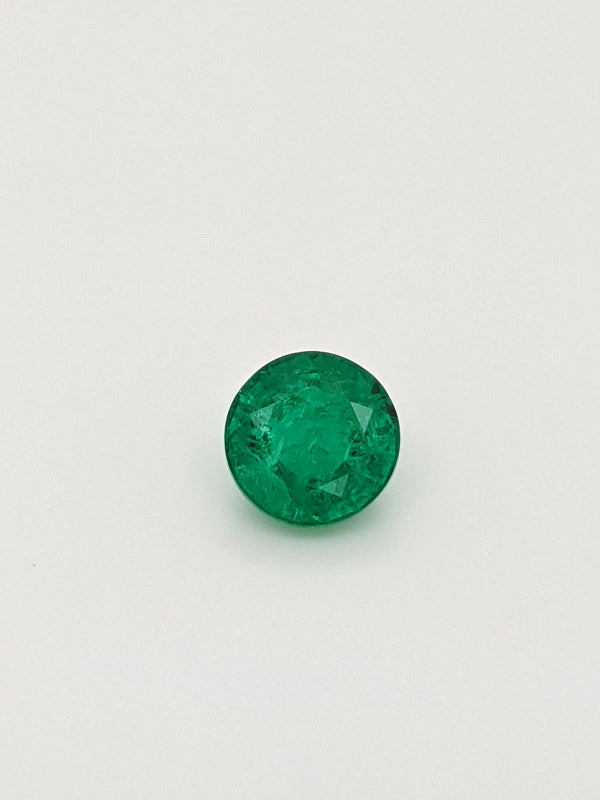1.23ct Emerald Round