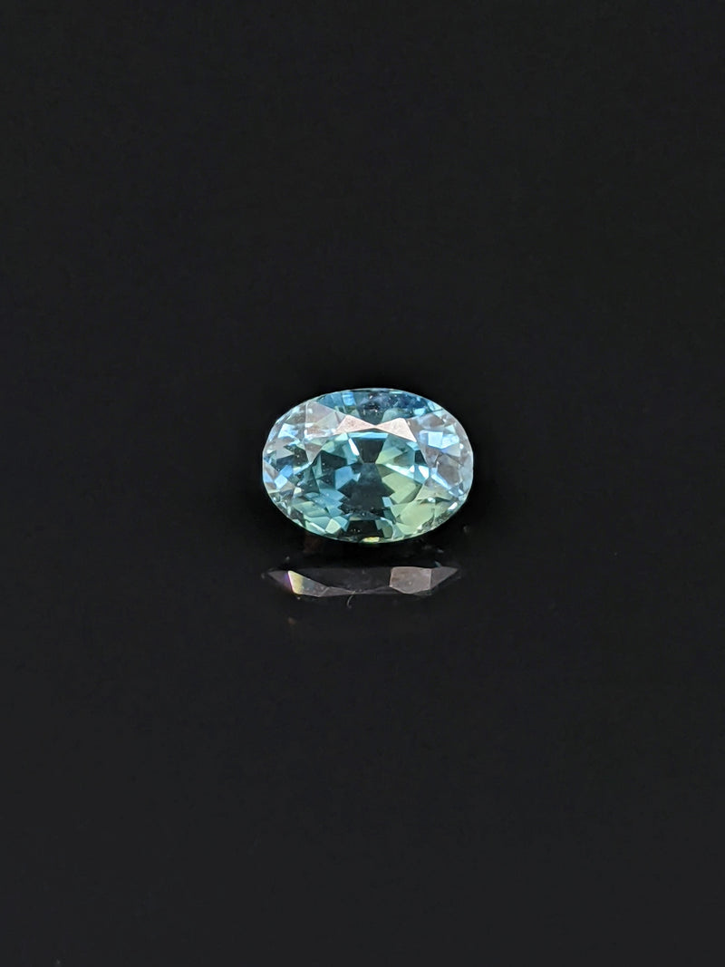 1.26ct Teal Sapphire Oval