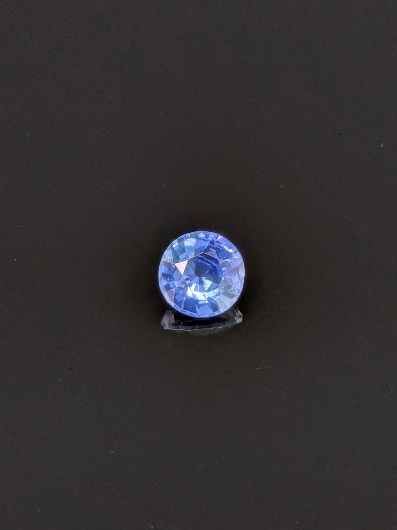 0.97ct Blue Sapphire Round