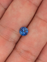 0.97ct Blue Sapphire Round