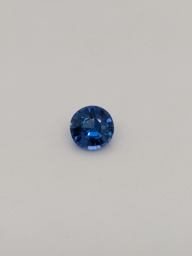 0.97ct Blue Sapphire Round