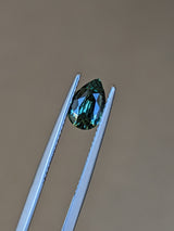 1.52ct Teal Sapphire Pear Shape
