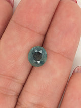 3.13ct Teal Sapphire Oval
