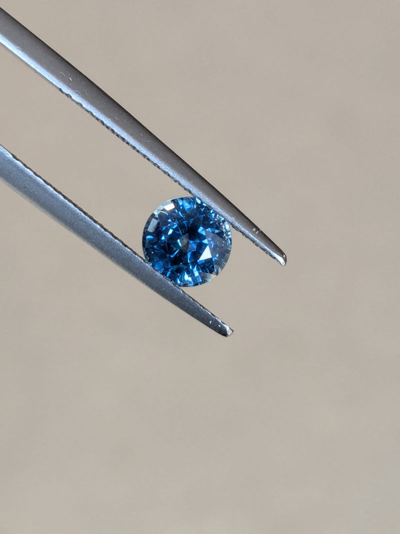 1.17ct Blue Sapphire Round