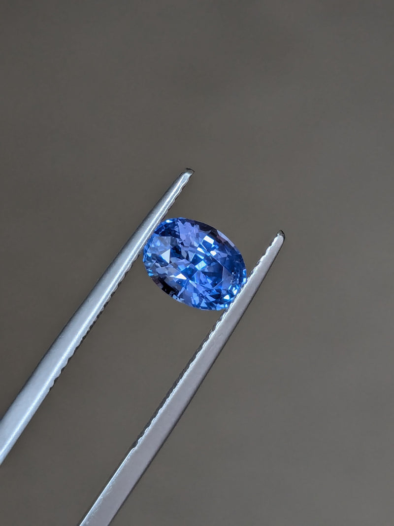 1.61ct Blue Sapphire Oval