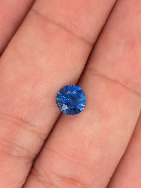 1.20ct Blue Sapphire Round