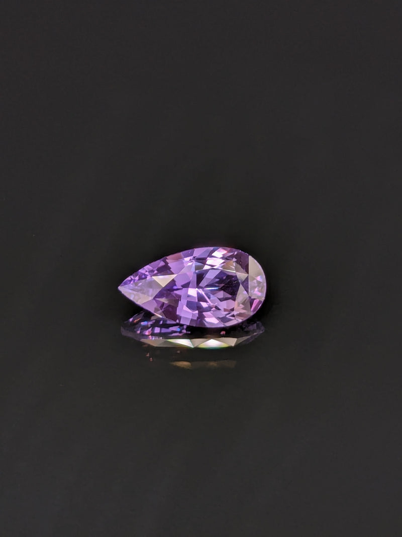 1.54ct Purple Sapphire Pear Shape