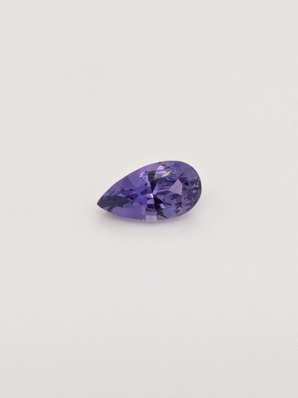 1.54ct Purple Sapphire Pear Shape