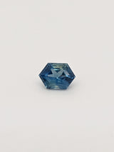 1.39ct Blue Sapphire Elongated Hexagon