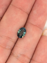 1.58ct Teal Sapphire Oval