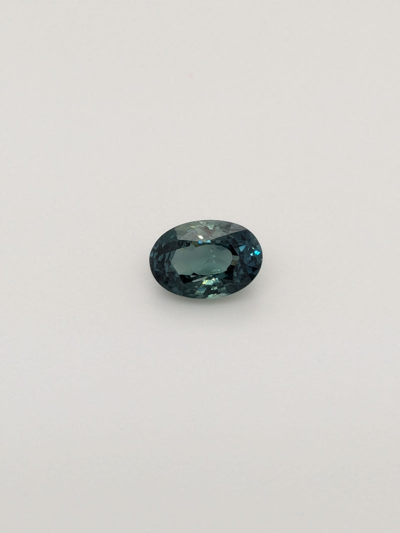 1.58ct Teal Sapphire Oval