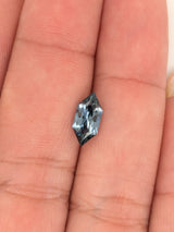 1.54ct Grey Sapphire Elongated Hexagon