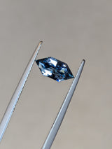 1.54ct Grey Sapphire Elongated Hexagon