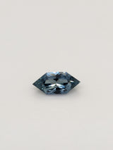 1.54ct Grey Sapphire Elongated Hexagon