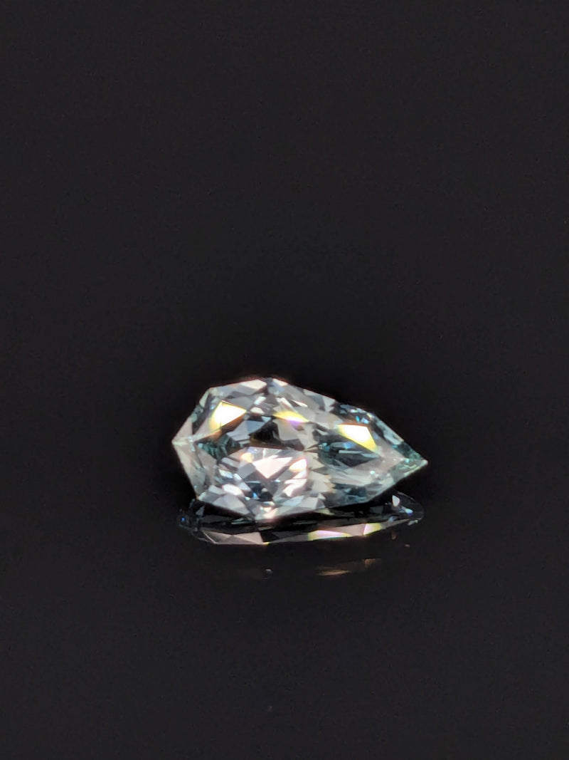 1.74ct Grey Sapphire Geometric Cut