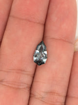 1.74ct Grey Sapphire Geometric Cut