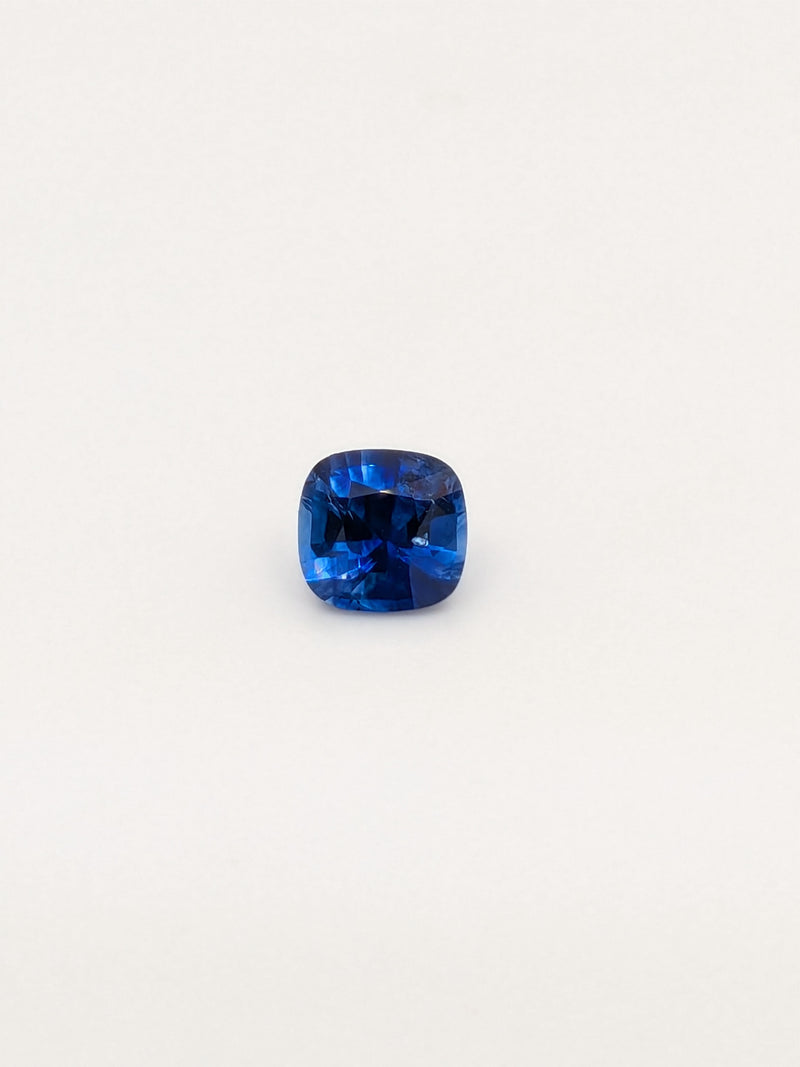 1.11ct Blue Sapphire Cushion Cut