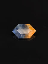 2.37ct Parti Sapphire Elongated Hexagon