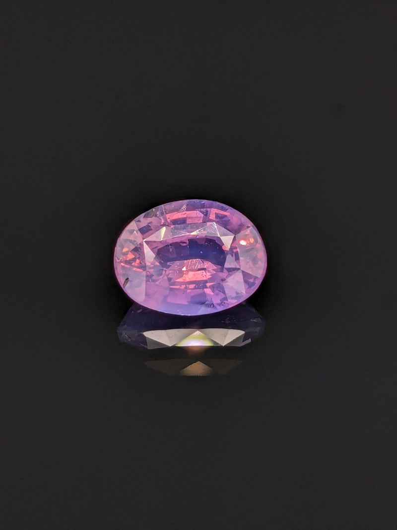 1.77ct Opalescent Purple Sapphire Oval