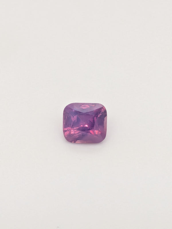 1.57ct Opalescent Magenta Sapphire Cushion Cut