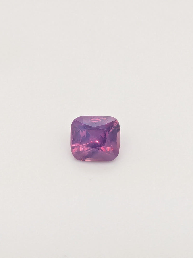 1.57ct Opalescent Magenta Sapphire Cushion Cut