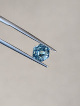 1.54ct Mint Sapphire Hexagon