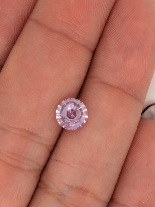 1.28ct Pink Sapphire Round