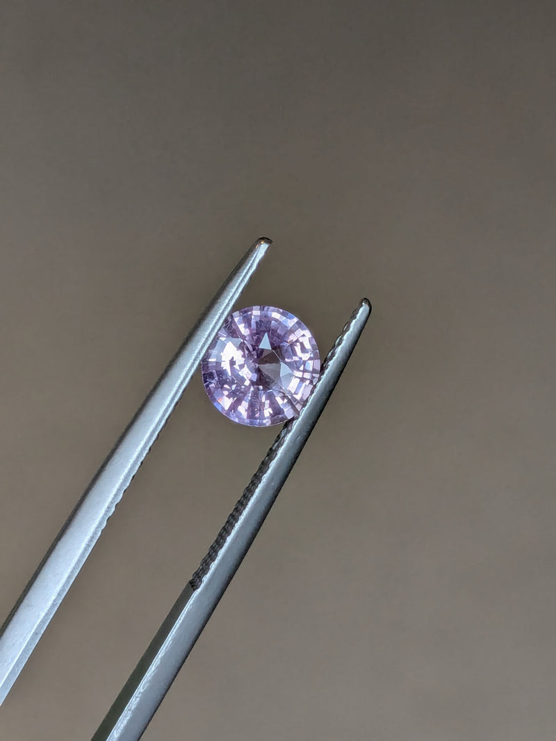 1.28ct Pink Sapphire Round