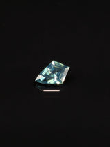 1.17ct Teal Sapphire Kite Shape