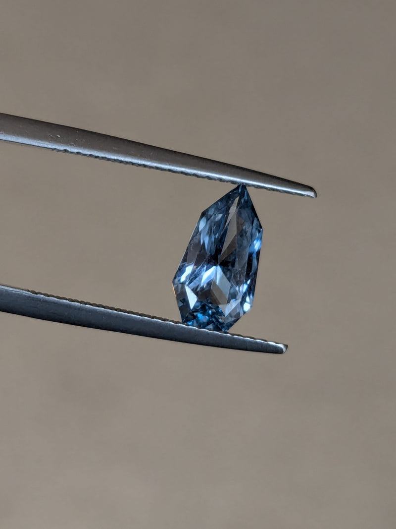 2.06ct Blue Sapphire Geometric Cut