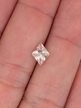 1.06ct Peach Sapphire Kite Shape