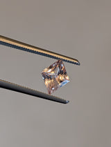 1.06ct Peach Sapphire Kite Shape