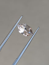 1.55ct Peach Sapphire Elongated Hexagon