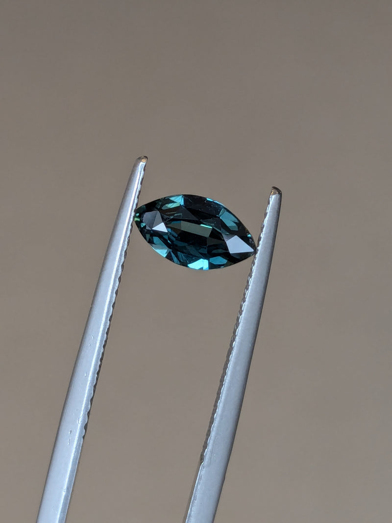 1.00ct Teal Sapphire Marquise