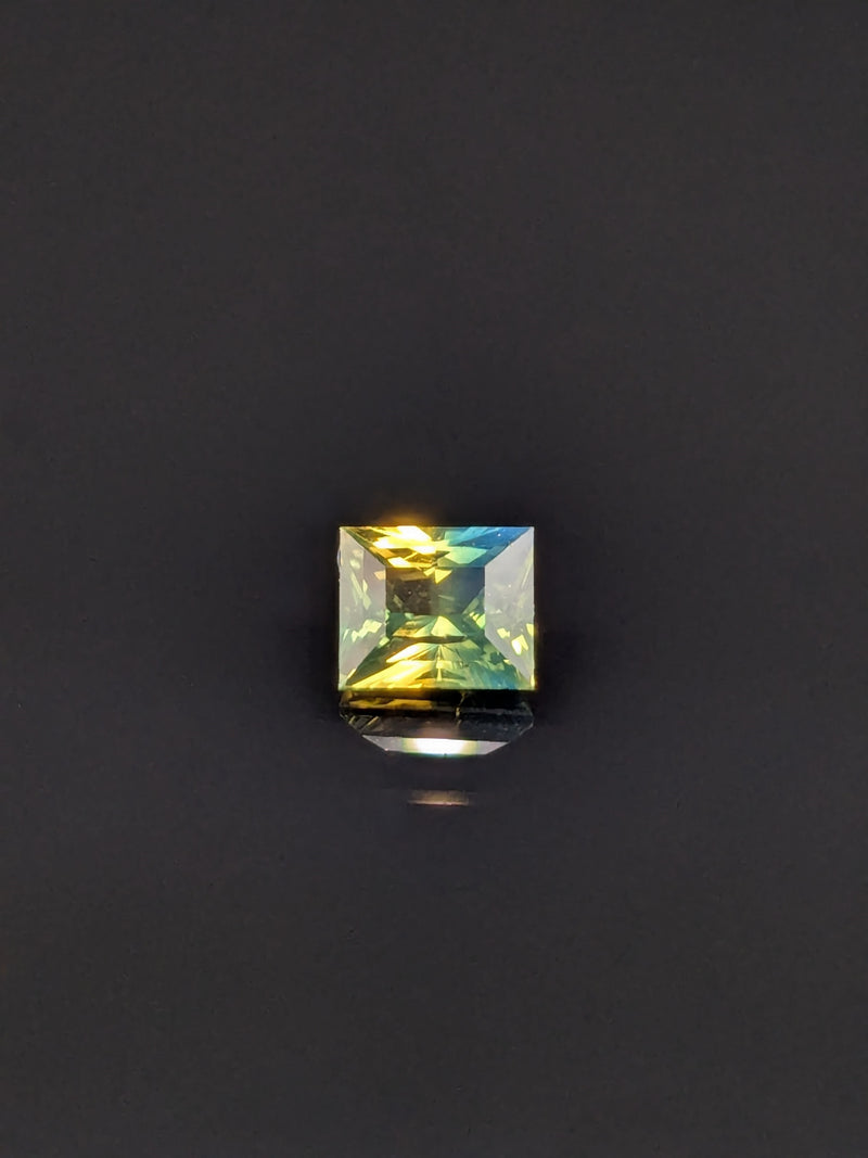 1.14ct Parti Sapphire Rectangle