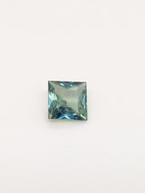 2.12ct Teal Sapphire Princess Cut