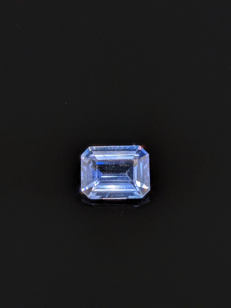 1.35ct Blue Sapphire Emerald Cut